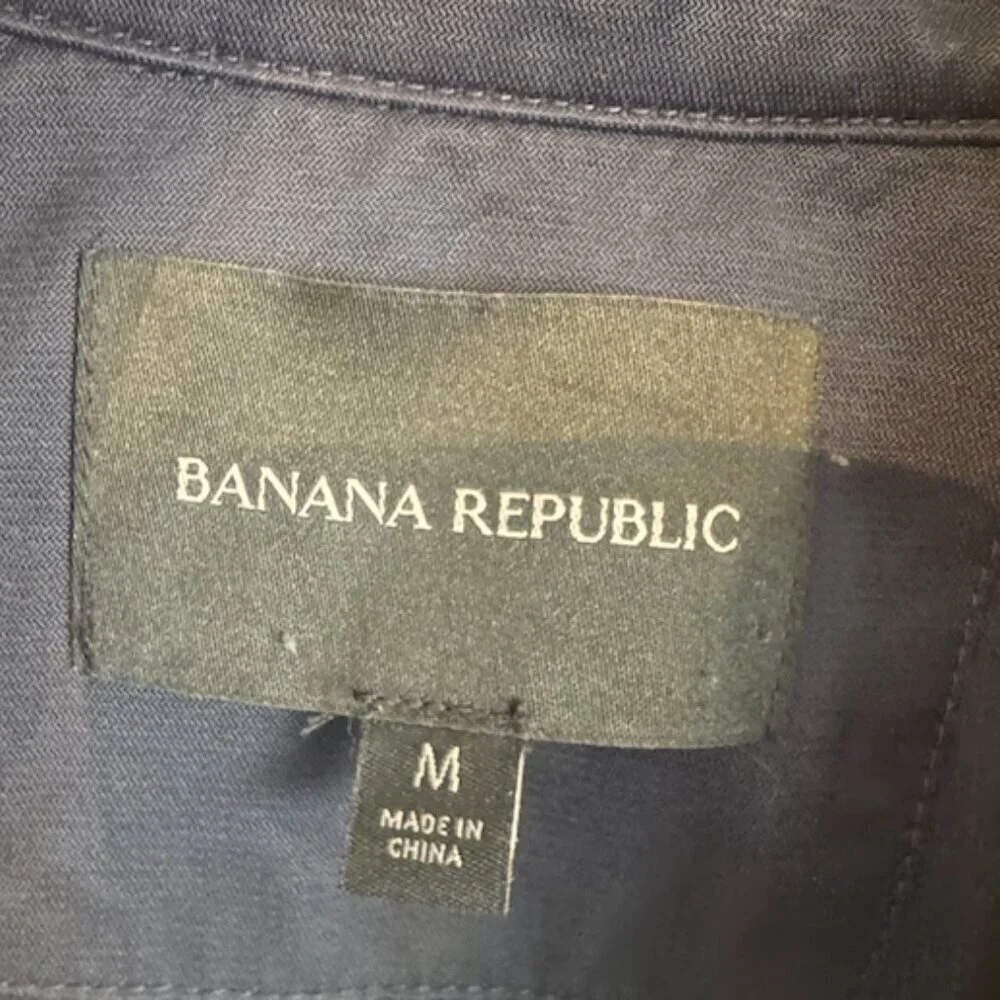 Banana Republic Vintage Bomber Jacket Size Medium